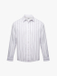 Áo Sơ Mi Sọc Thêu Logo Ngựa Form Regular SM202 Màu Sọc Trắng
