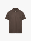 Áo Polo Cool-X In Logo Bông Tuyết Form Regular PO185 Nâu