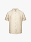 Áo Sơ Mi Linen Xước Ngắn Tay Form Regular SM203