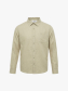 Áo Sơ Mi Linen Thêu Logo Cánh Buồm Phía Sau Form Relaxed SM208 Màu Xanh