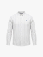 Áo Sơ Mi Oxford Sọc Cổ Button-Down Form Regular SM207 Sọc Trắng