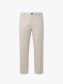 Quần Kaki Trang Trí Dây 3 Sọc Form Straight QK033 Màu Be