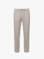 Quần Linen Trơn 1 Cơi Form Straight QK035 Màu Xám