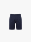 Quần Short Linen Thêu Cánh Buồm Form Straight QS087 Màu Xanh Đen