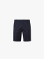 Quần Short Sọc Form Straight QS086 Màu Xanh Đen