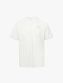 Áo Thun Rayon Cổ V Thêu Chữ Beyond Daily Form Regular AT195 Màu Trắng