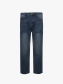 Quần Jean Phối Dây Sọc 2 Bên Sườn Form Straight Xanh QJ131 Màu Xanh