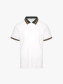 Áo Polo Phối Bo Signature Stripe Form Regular PO194 Màu Trắng