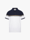 Áo Polo Signature Stripe Phối Màu Form Regular PO192 Màu Trắng