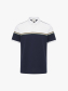 Áo Polo Signature Stripe Phối Màu Form Regular PO192 Màu Xanh Đen