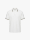 Áo Polo Signature Stripe Trơn Form Regular PO193 Màu Trắng