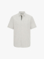 Áo Sơ Mi Signature Stripe Sọc Tay Ngắn Form Regular SM210 Màu Sọc Xám