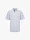 Áo Sơ Mi Signature Stripe Sọc Tay Ngắn Form Regular SM210 Mùa Sọc Xanh Biển