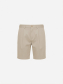 Quần Short Signature Stripe Form Straight QS088 Màu Be