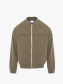 Áo Khoác Bomber Form Relaxed AK084 Màu Nâu Xám