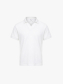Áo Polo Vertical Texture Cổ V Bo Kiểu Form Modern PO199 Màu Trắng