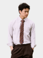 Áo Sơ Mi Sọc Thêu Logo Ngựa Form Regular SM202