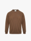 Áo Sweatshirt Chân Cua In Chữ Form Regular AS007 Màu Nâu