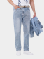 Quần Jean Thêu Hình Ngựa Túi Sau Form Straight QJ124