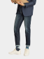 Quần Jeans Thêu 4MEN Club Rã Túi Sau Form Slimfit QJ105