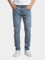 Quần Jeans Trơn Xanh Nhạt Form Slimfit QJ113