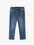 Quần Jeans Regular Faded Effect QJ051 Màu Xanh