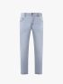 Quần Jeans Xanh Nhạt Thêu Chữ 4MEN Ở Lưng Form Slimfit QJ090