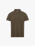 Áo Polo Modal In Logo M Form Slimfit PO157 Màu Nâu
