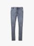 Quần Jeans Trơn Xanh Nhạt Form Slimfit QJ113