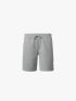 Quần Short Kaki Lưng Thun Gắn Nhãn Trang Trí Form Straight QS067 Màu Xám Nhạt