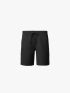 Quần Short Kaki Lưng Thun Gắn Nhãn Trang Trí Form Straight QS067 Màu Đen
