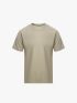 Áo Thun Cổ Tròn Trơn Form Slimfit AT132 Màu Be Nhạt