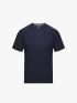 Áo Thun Cổ Tròn Trơn Form Slimfit AT132 Màu Xanh Đen