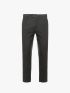 Quần Kaki Diễu 2 Bên Miệng Túi Form Slimfit QK031 Màu Xám Đậm