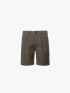 Quần Short Kaki Diễu 2 Bên Miệng Túi Form Straight QS074 Màu Nâu Nhạt