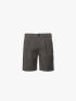 Quần Short Kaki Diễu 2 Bên Miệng Túi Form Straight QS074 Màu Xám Đậm