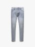 Quần Jean Xanh Thêu Logo 4M Form Slim QJ118