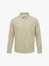 Áo Sơ Mi Linen Thêu Logo Cánh Buồm Phía Sau Form Relaxed SM208 Màu Xanh