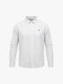 Áo Sơ Mi Oxford Sọc Cổ Button-Down Form Regular SM207 Sọc Trắng