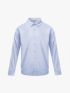 Áo Sơ Mi Trơn Form Slimfit SM205 Màu Xanh Biển