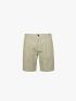 Quần Short Linen Thêu Cánh Buồm Form Straight QS087 Màu Rêu Nhạt