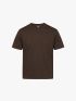 Áo Thun Cổ Tròn In 4MEN Essentials Form Slimfit AT194 Màu Nâu Đậm