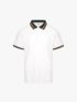Áo Polo Phối Bo Signature Stripe Form Regular PO194 Màu Trắng