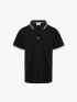 Áo Polo Signature Stripe Trơn Form Regular PO193 Màu Đen