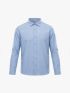 Áo Sơ Mi Oxford Sọc Cổ Button - Down Form Regular SM207 Sọc Xanh Biển