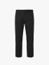 Quần Kaki Signature Stripe Trơn Form Regular QK036 Màu Đen
