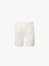 Quần Short Signature Stripe Form Straight QS088 Màu Trắng