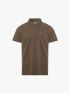 Áo Polo Modal In Logo M Form Slimfit PO157 Màu Nâu