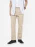 Quần Kaki Signature Stripe Trơn Form Regular QK036 Màu Be
