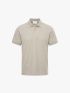 Áo Polo Jacquard Texture Nẹp Dấu Khuy Form Modern PO197 Màu Nâu Xám